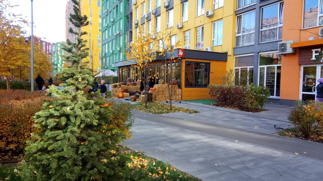 Georgeous Bright Studio In A Bright Residential Complex Comfort Town Кт-08 Kijev Kültér fotó