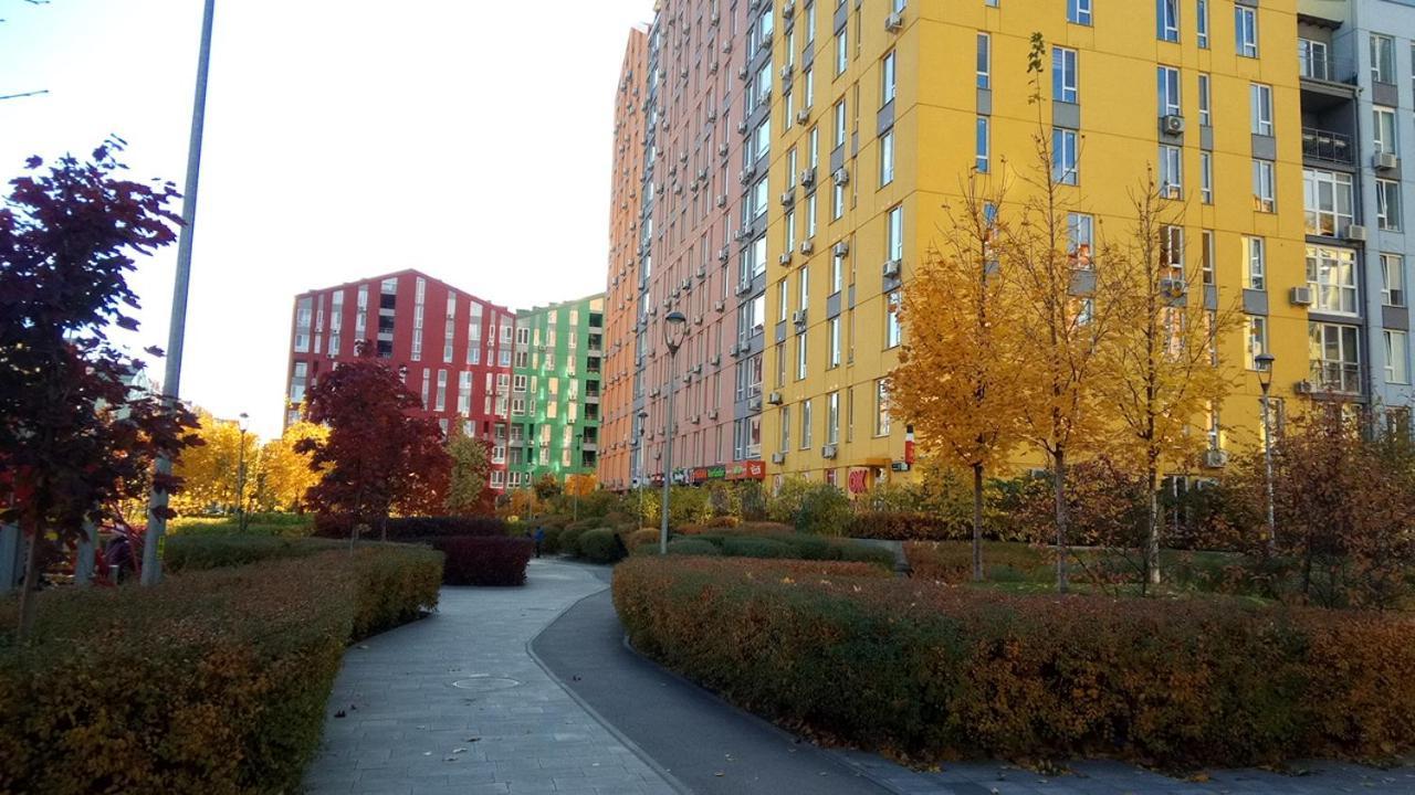 Georgeous Bright Studio In A Bright Residential Complex Comfort Town Кт-08 Kijev Kültér fotó