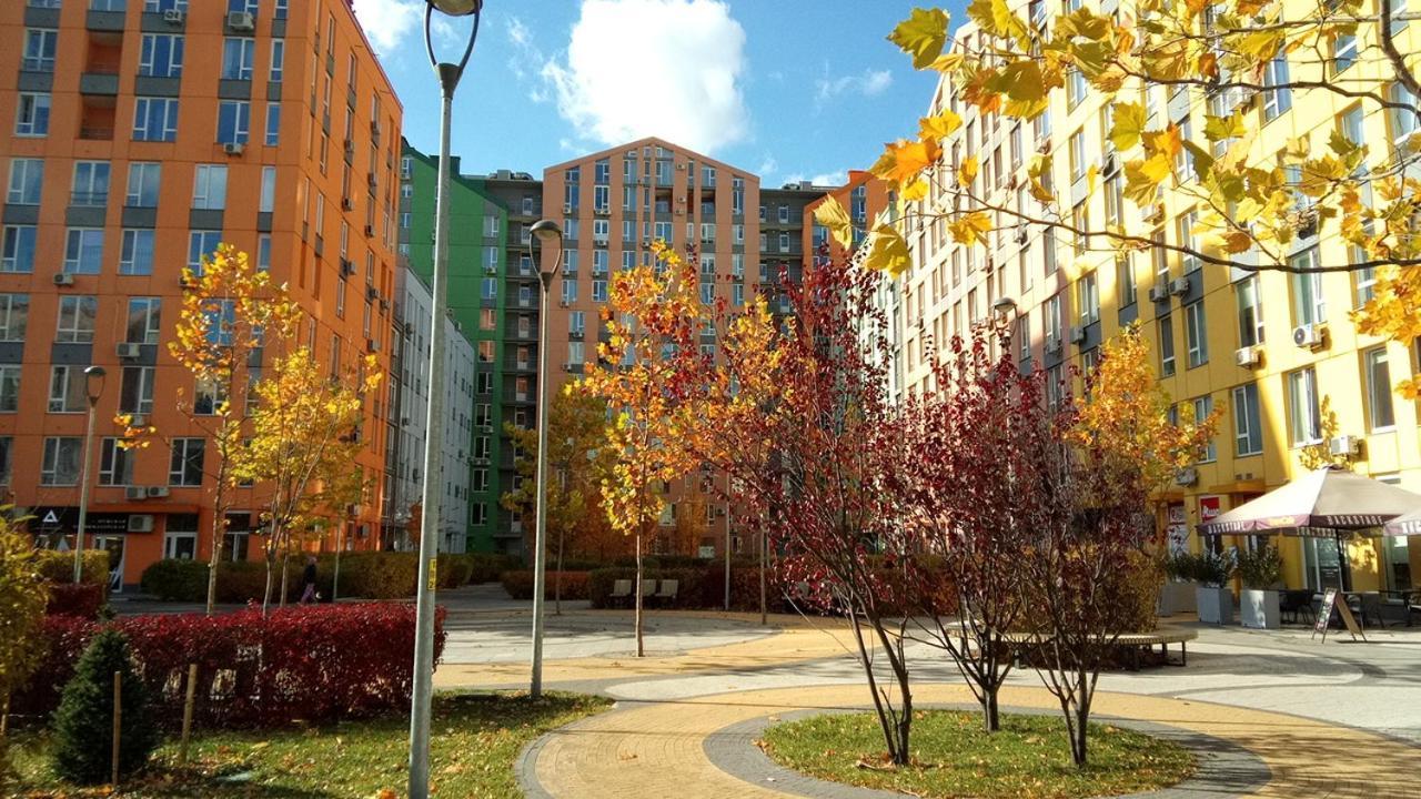 Georgeous Bright Studio In A Bright Residential Complex Comfort Town Кт-08 Kijev Kültér fotó