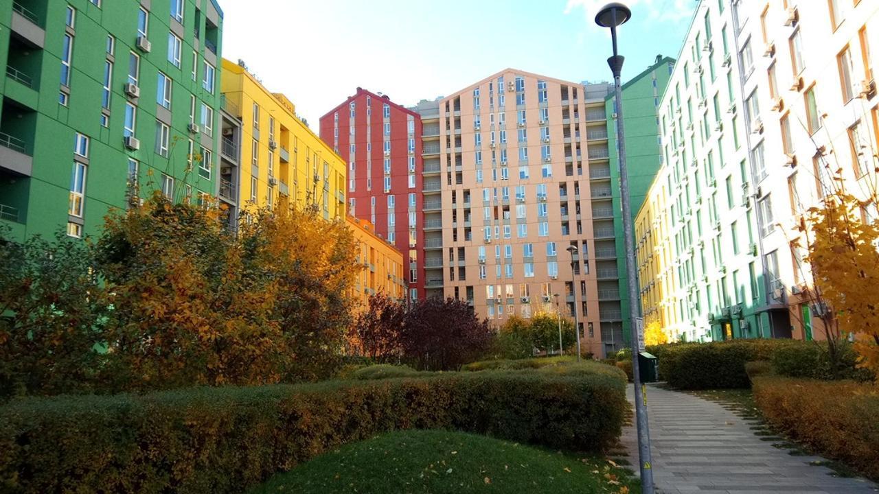 Georgeous Bright Studio In A Bright Residential Complex Comfort Town Кт-08 Kijev Kültér fotó